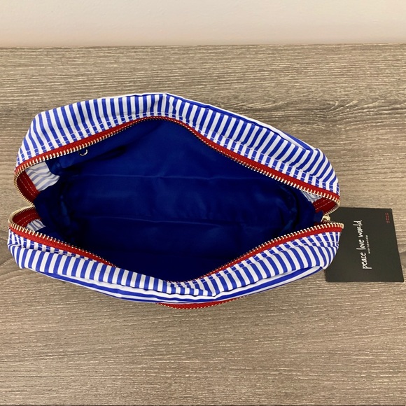 Peace Love World Cosmetics Pouch Bag - Picture 7 of 7